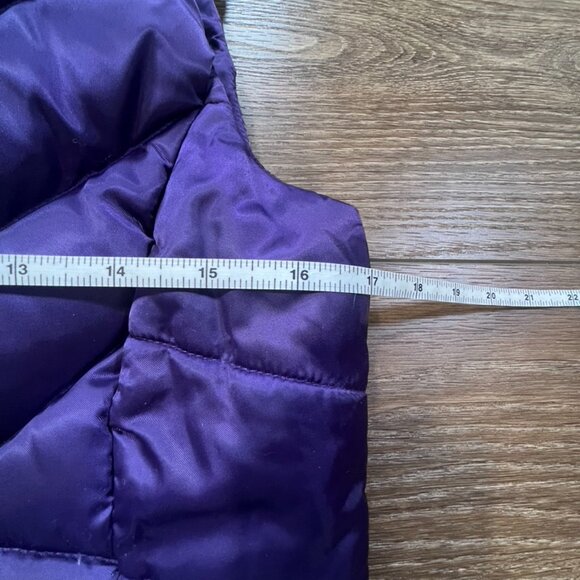 The North Face Women's Aconcagua 550 Fill Down Vest Sz XS Purple Warm Puffer - Picture 12 of 13